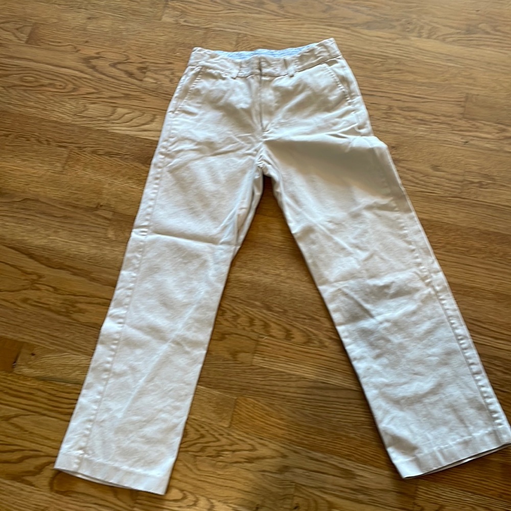 Boys size 12 Alice Kathleen & Company khaki pants with adjustable waist
